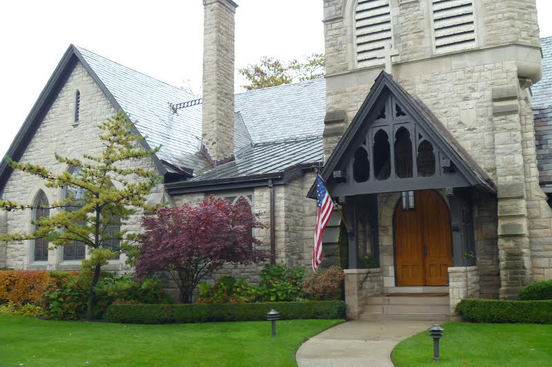 Completed roof replacement on the Church of the Holy Comforter